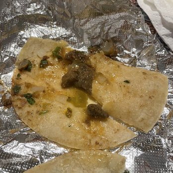 Del Taco - two tortillas on a foil wrap - Fast Food Near Me - Chico, California