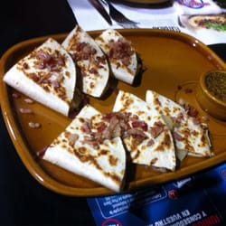 Quesadilla de manzana y brie