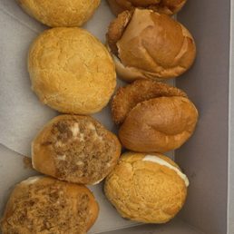 Pork sung bun, pineapple buns, and fish sandos Pork sung bun, pineapple buns, and fish sandos