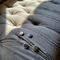 Jorge's Furniture Repair Service - Furniture upholstery: Repair a sofa popped and broken buttons
