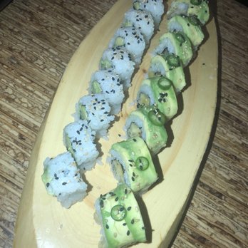 Kenichi Aspen - 1 cucumber roll, 1 Pineapple Express roll - Sushi Bars Near Me - Aspen, Colorado Kenichi Aspen - 1 cucumber roll, 1 Pineapple Express roll - Sushi Bars Near Me - Aspen, Colorado