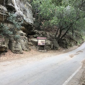 Chumash Painted Cave State Historic Park - You can park by the sign - Landmarks & Historical Buildings Near Me - Santa Barbara, California