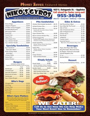 NIKO'S GYROS & WINGS - CLOSED - Updated September 2026 - 43 Photos