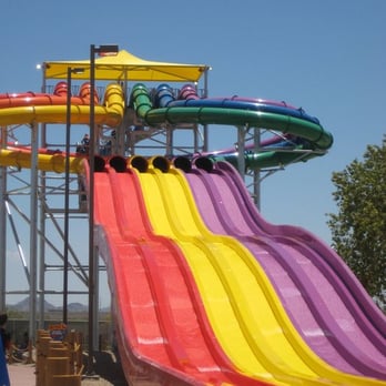 Hurricane Harbor Phoenix - Desert Racers - Water Parks Near Me - Glendale, Arizona