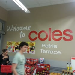Coles - Side of the store
