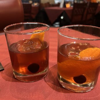Red Flame Steak & Grill - After dinner Old Fashioned - Steakhouses Near Me - Magnolia, Texas