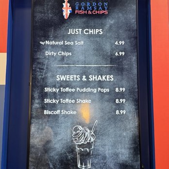 Gordon Ramsay Fish & Chip - Menu - Seafood Near Me - Reno, Nevada