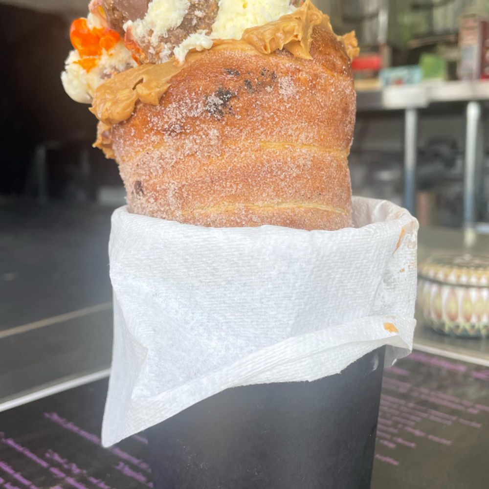 Devilishly Delicious Delights - chimney cake w nutella - Breakfast & Brunch Near Me - Portland, Oregon Devilishly Delicious Delights - chimney cake w nutella - Breakfast & Brunch Near Me - Portland, Oregon