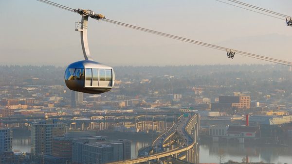 South Waterfront Lower Tram Terminal by null