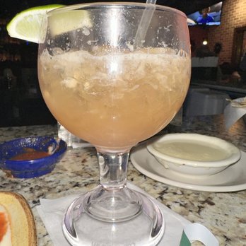 Luna Maya Mexican Restaurant - I asked the bartender to surprise me. Henny Margarita - Mexican Near Me - Smyrna, Georgia