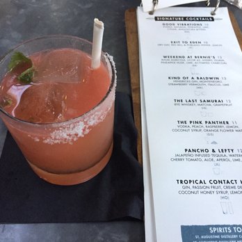 The Ice Plant - The Pancho and Lefty - Cocktail Bars Near Me - St. Augustine, Florida