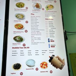 Pho Pacific - Menu as of 4/28/25