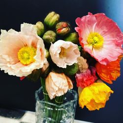 Flowers on Tedder