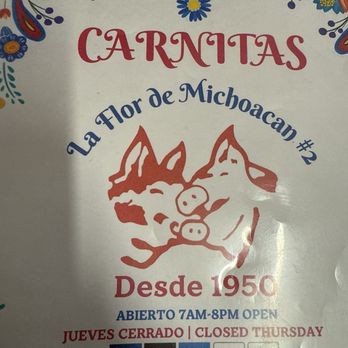 La Flor de Michoacan - Menú - Mexican Near Me - Rosarito, BCN La Flor de Michoacan - Menú - Mexican Near Me - Rosarito, BCN
