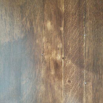 Finishing Touch Hardwood Floors - Sean's attempt to fix his mistakes, but instead he sanded down all the way through the stain. - Flooring Near Me Finishing Touch Hardwood Floors - Sean's attempt to fix his mistakes, but instead he sanded down all the way through the stain. - Flooring Near Me