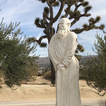 Desert Christ Park - Bald Christ? He is rumored to have spent those missing years with Buddha. I think here we find some proof - Parks Near Me - Yucca Valley, California Desert Christ Park - Bald Christ? He is rumored to have spent those missing years with Buddha. I think here we find some proof - Parks Near Me - Yucca Valley, California