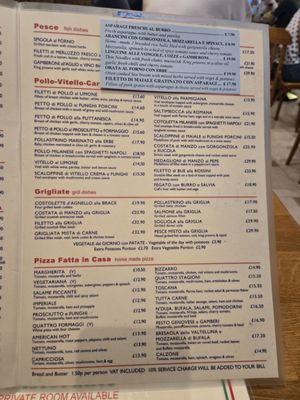 Menu photo 3 Bizzarro London, XGL Menu photo 3 Bizzarro London, XGL