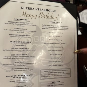 Guerra Steakhouse - Steakhouses Near Me - Arlington, Virginia