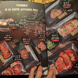 Gyuzo Japanese BBQ - Selection