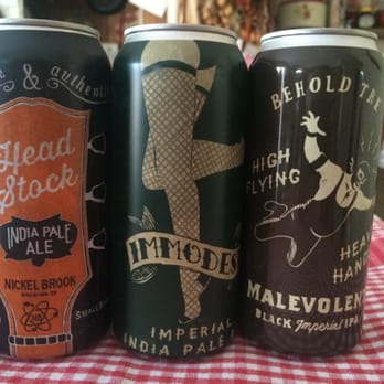 Nickel Brook Brewery - The new look of Headstock, Immodest, and Malevolent - Breweries Near Me - Burlington, Ontario
