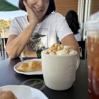 Starbucks - Enjoying the patio and our delicious meal! - Coffee & Tea Near Me - Fountain Hills, Arizona Starbucks - Enjoying the patio and our delicious meal! - Coffee & Tea Near Me - Fountain Hills, Arizona