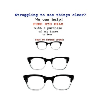 Change iWear - Why live life in the BLUR?
Get a FREE EYE EXAM w/ a purchase of any frame or lens! 917-708-9300 - Eyewear & Opticians Near Me - Bronx, New York Change iWear - Why live life in the BLUR?
Get a FREE EYE EXAM w/ a purchase of any frame or lens! 917-708-9300 - Eyewear & Opticians Near Me - Bronx, New York