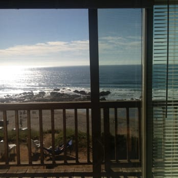 The Sands Condominium - View from living room unit 8. - Hotels Near Me - Lincoln City, Oregon