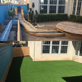 Synthetic Grass Warehouse - Demolition Project into Turf Installation in the City of Santa Ana - Landscaping Near Me - Anaheim, California Synthetic Grass Warehouse - Demolition Project into Turf Installation in the City of Santa Ana - Landscaping Near Me - Anaheim, California
