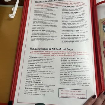 Woody's Diner - Menu 2024 - Diners Near Me - Sunset Beach, California