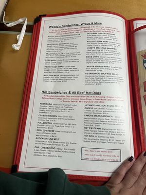 Menu photo 7 Woody's Diner Sunset Beach, CA