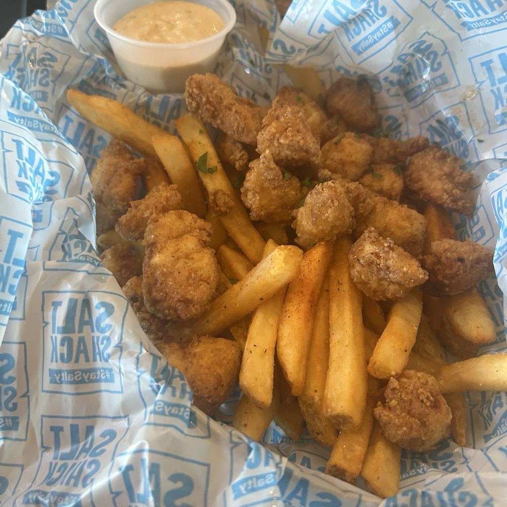 Salt Shack - Fish basket (Grouper) - Seafood Near Me - Clermont, Florida Salt Shack - Fish basket (Grouper) - Seafood Near Me - Clermont, Florida