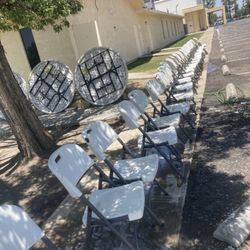 Squeaky Clean Pressure Wash Service - Our chairs look brand new!