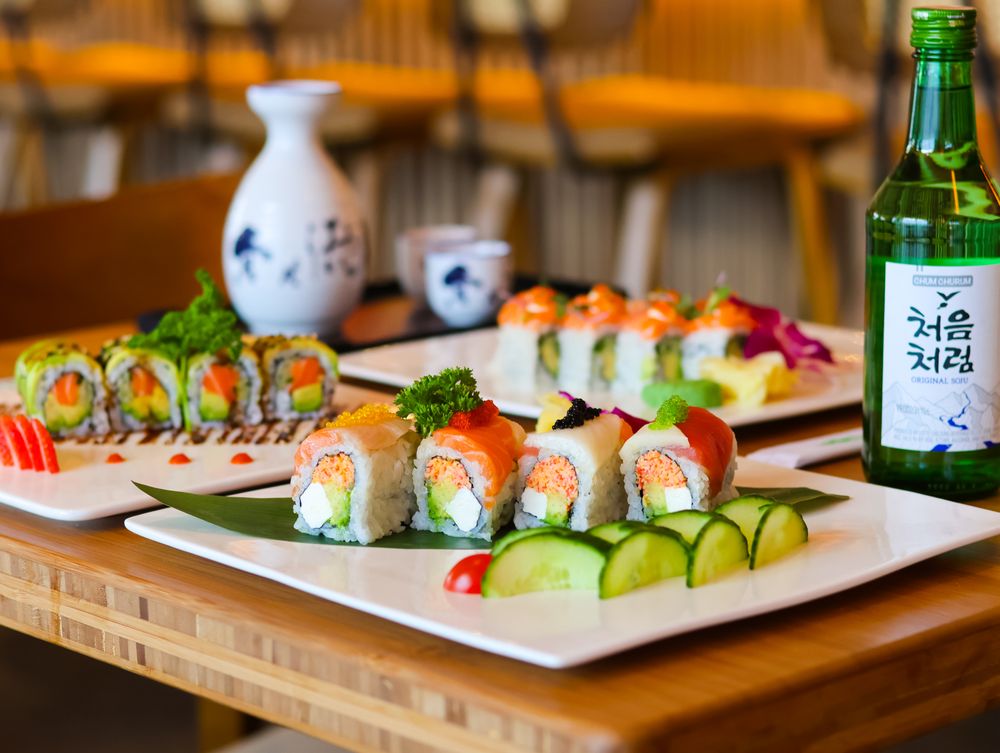 Food from Sakanaya Izakaya