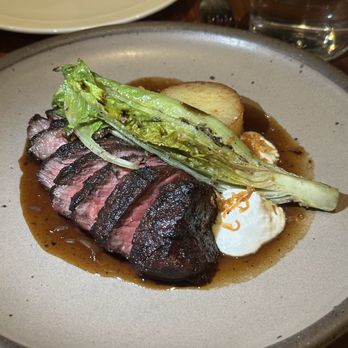 Redbird - Creekstone farms hanger steak - New American Near Me - Los Angeles, California Redbird - Creekstone farms hanger steak - New American Near Me - Los Angeles, California