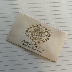 Therapeutic Massage Of Virginia - Business card.