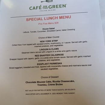 Cafe on the Green - Menu - Italian Near Me - Danbury, Connecticut Cafe on the Green - Menu - Italian Near Me - Danbury, Connecticut