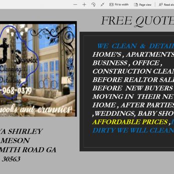 TJ'S Cleaning & Detailing Service - flyer - Home Cleaning Near Me - Mount Airy, Georgia TJ'S Cleaning & Detailing Service - flyer - Home Cleaning Near Me - Mount Airy, Georgia