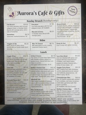 Aurora's Café and Gifts by null