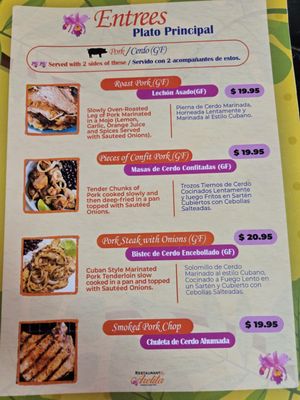 Menu photo 1 Arelita Colorado Springs, CO Menu photo 1 Arelita Colorado Springs, CO