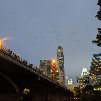 Bats Under the Congress Avenue Bridge - Landmarks & Historical Buildings Near Me - Austin, Texas