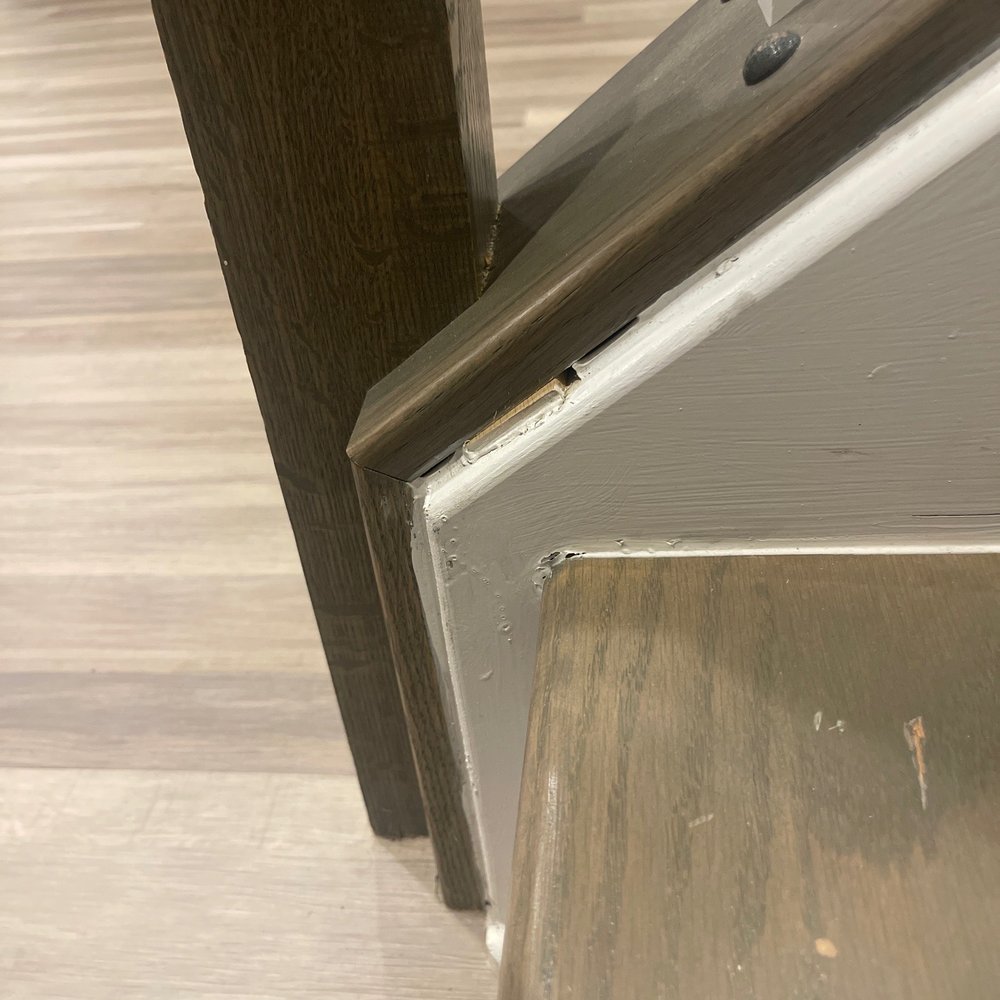 Caruso Homes - Steps with wood shim - General Contractors Near Me - Crofton, Maryland