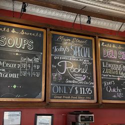 Main Street Cafe & Catering - Menu board