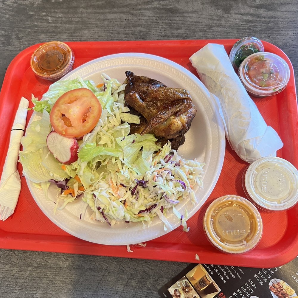 Pollo Mania - 1/4 chicken combo - Peruvian Near Me - El Monte, California Pollo Mania - 1/4 chicken combo - Peruvian Near Me - El Monte, California