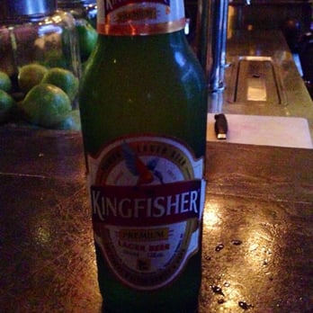 Pondicheri - Mmmmm Kingfisher lager. - Indian Near Me - Houston, Texas
