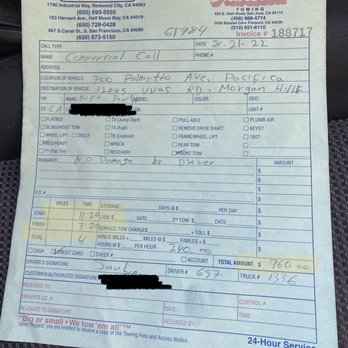 Action Towing & Road Service - Bill - Towing Near Me - Redwood City, California