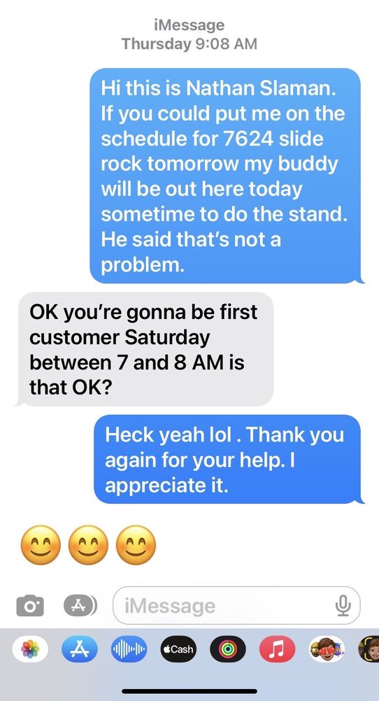 Slide of Dockside Plumbing