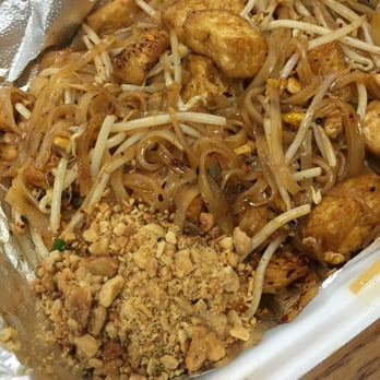 Thai Pepper - Vegetarian pad Thai, tofu is not very flavorful, noodles are good as usual - Thai Near Me - Huntington Beach, California Thai Pepper - Vegetarian pad Thai, tofu is not very flavorful, noodles are good as usual - Thai Near Me - Huntington Beach, California