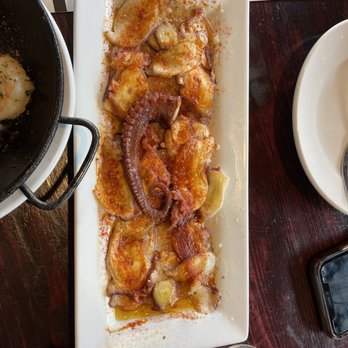 Madrid Tapas Y Vinos - Pulpo a La Gallega - Spanish Near Me - Miami, Florida
