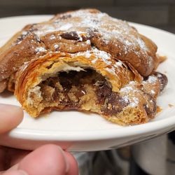 DLoCookie - Chocolate chip cokkie croissant!! GO, get one ASAP!!