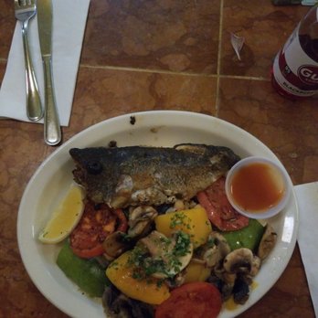 Amanouz Cafe - Delicious, moist charred trout! - Moroccan Near Me - Northampton, Massachusetts Amanouz Cafe - Delicious, moist charred trout! - Moroccan Near Me - Northampton, Massachusetts